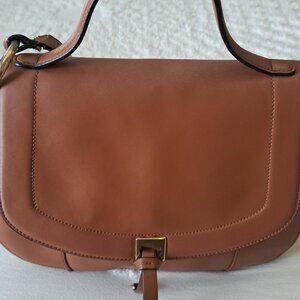 Ivanka Trump genuine leaather "claudia" saddle bag